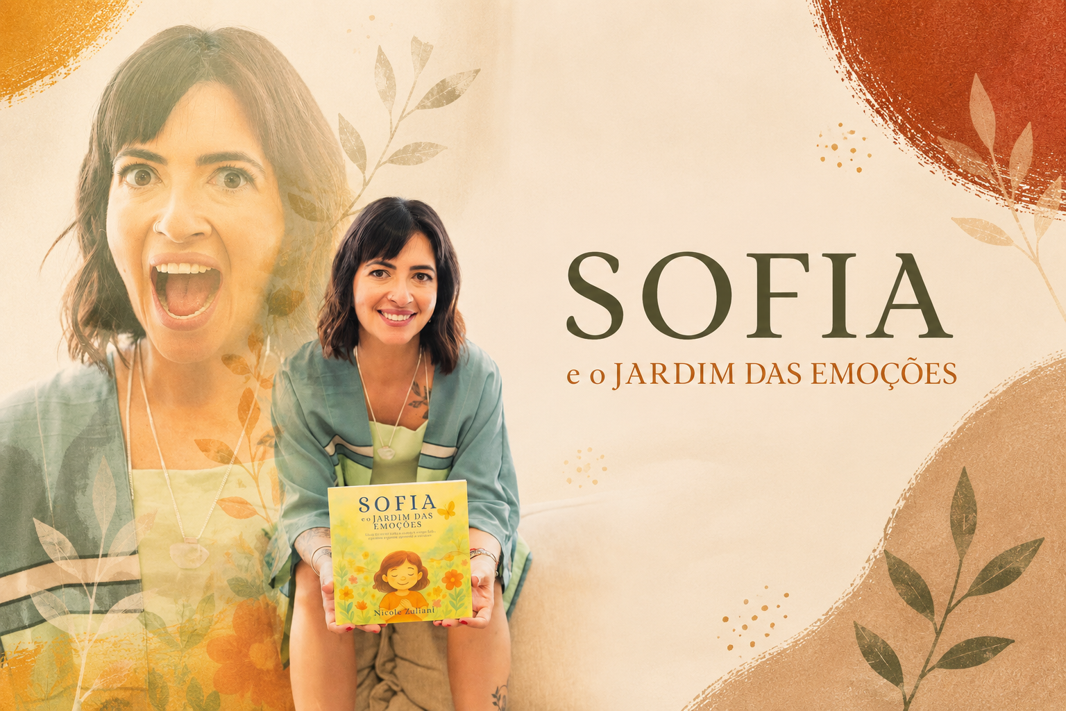 Sofia no Jardim das Emoções